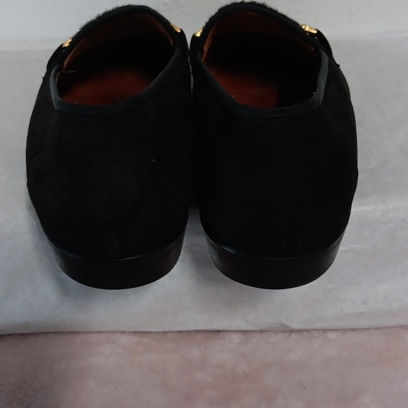 Mezlan Black Loafers with Gold Accent main image 5